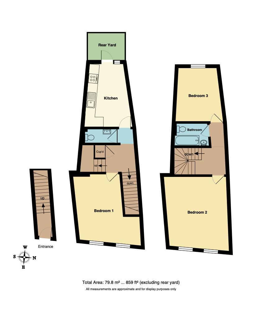 Floorplan for Blackstock Road, N5