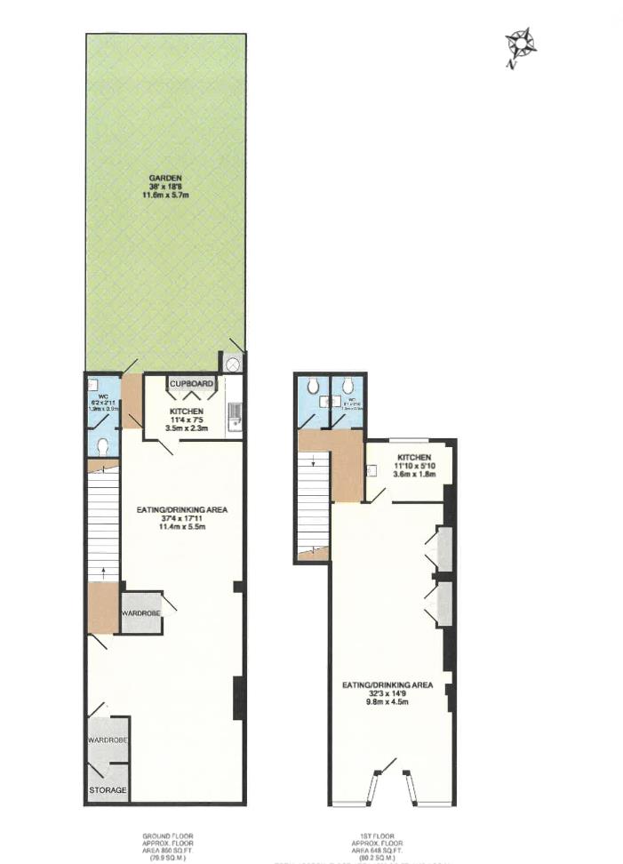 Floorplan for Cazenove Road, N16
