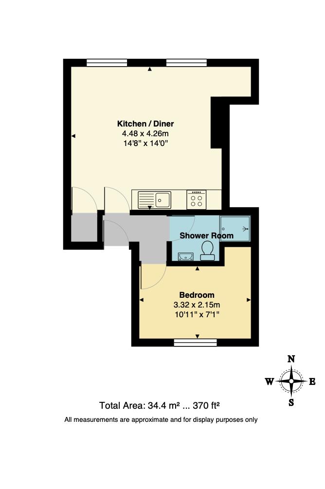 Floorplan for Stoke Newington Church Street, N16