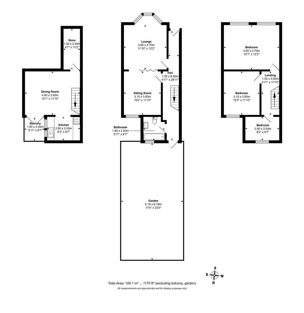 Floorplan for Sydner Road, N16