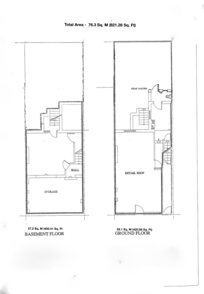 Floorplan for Stoke Newington Church Street, N16