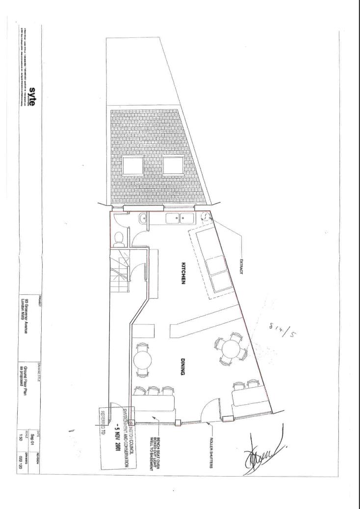 Floorplan for Grosvenor Avenue, Highbury, N
