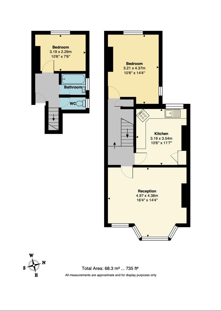 Floorplan for Listria Park, Stoke Newington, N16