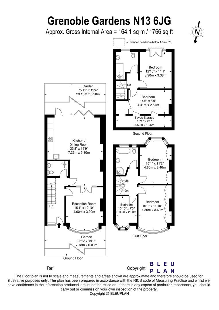 Floorplan for Grenoble Gardens, N13