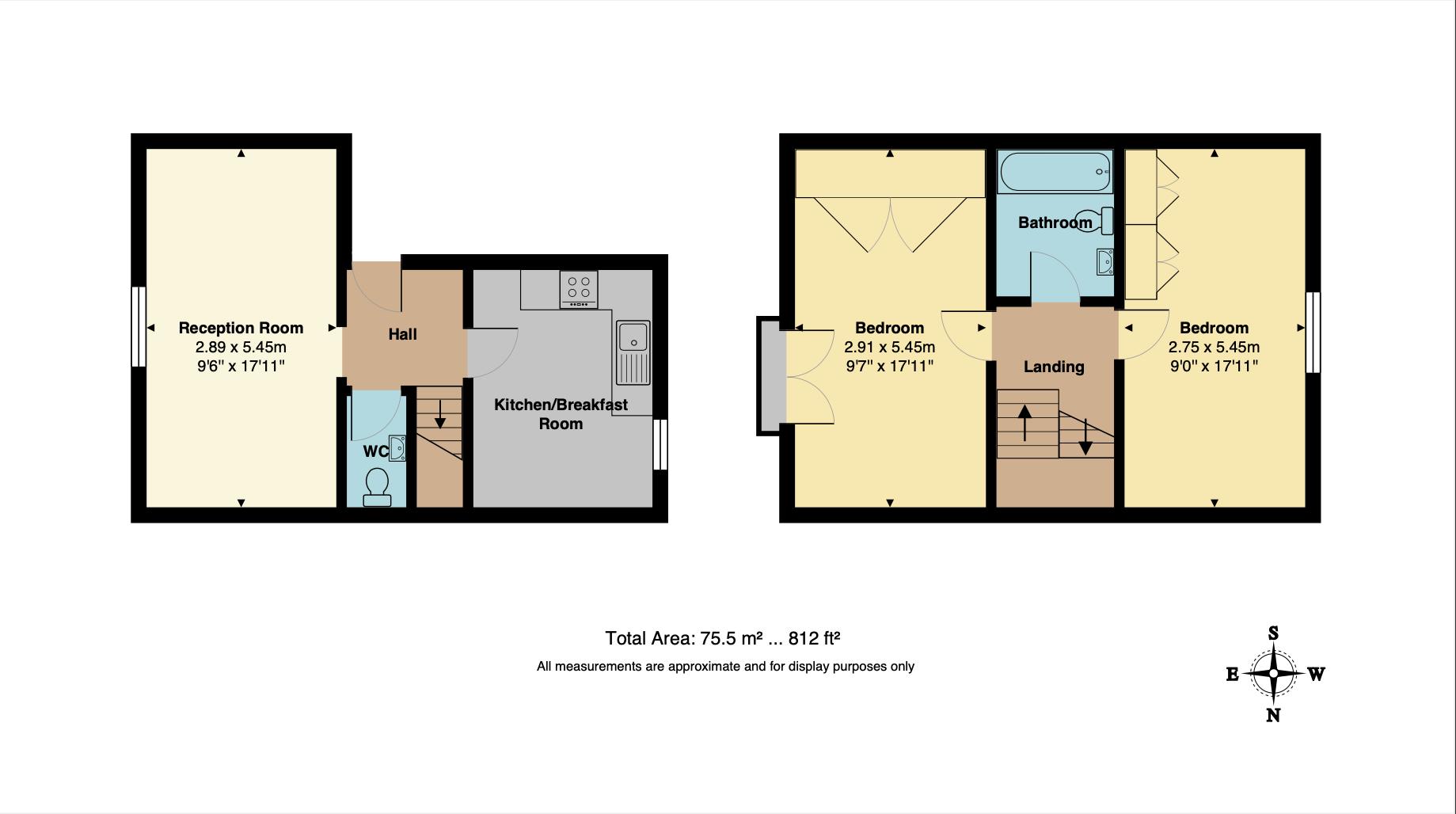 Floorplan for Stoke Newington Road, N16