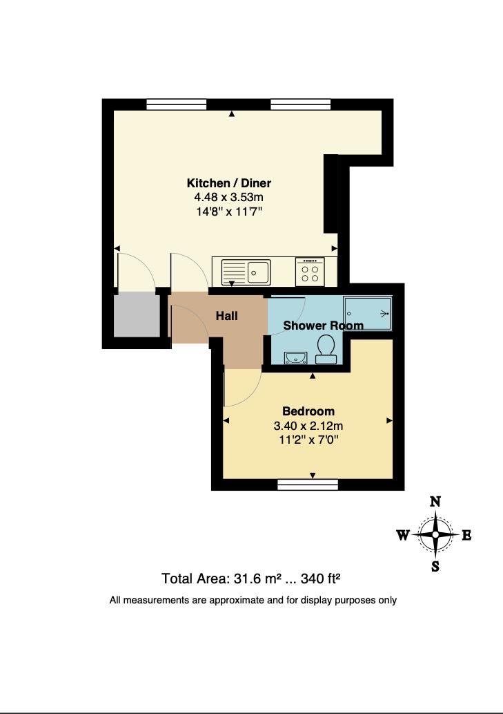 Floorplan for Stoke Newington Church Street, N16