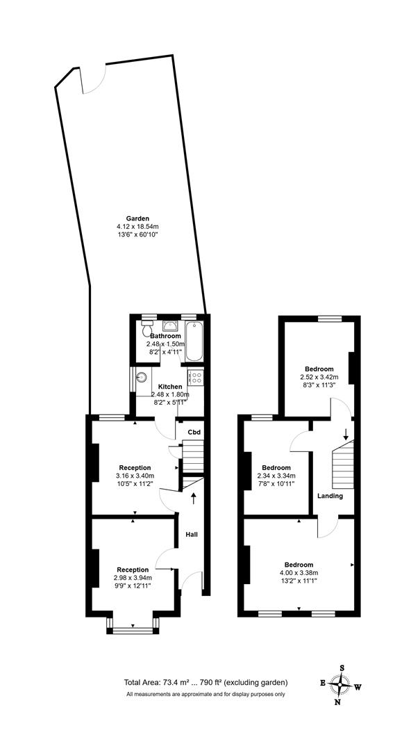 Floorplan for Cross Road, EN1