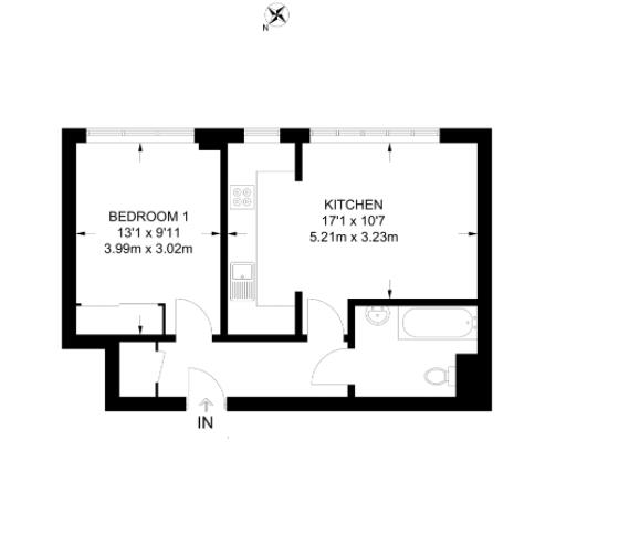 Floorplan for Somerford Grove, N16