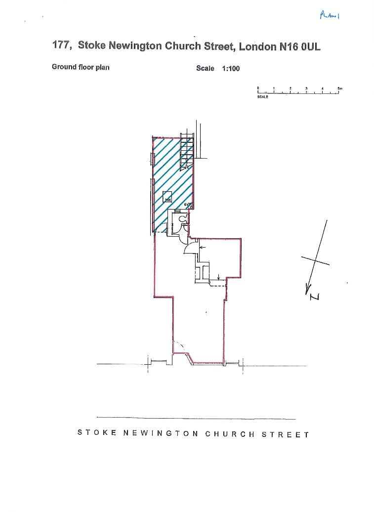 Floorplan for Stoke Newington Church Street, N16