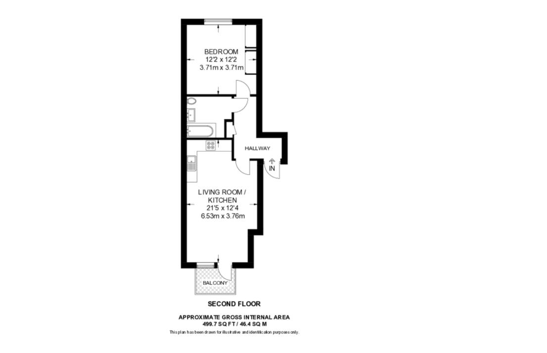 Floorplan for Pooles Park, N4