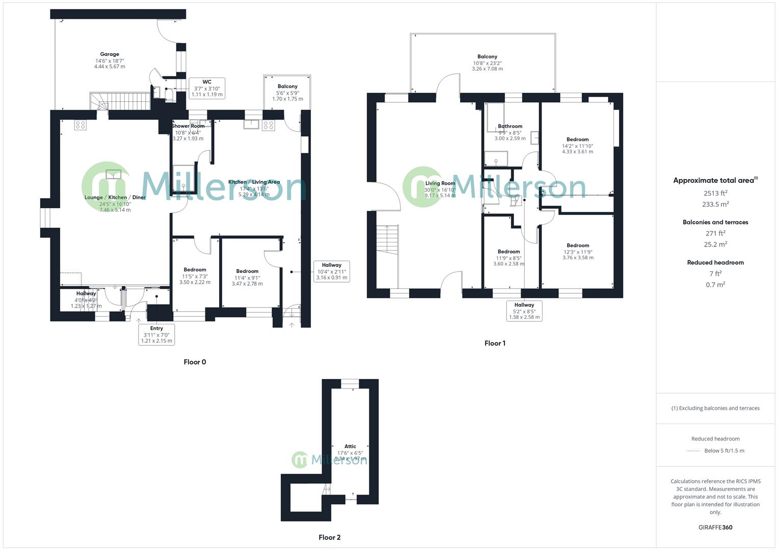 Floorplan for Station Hill, Hayle