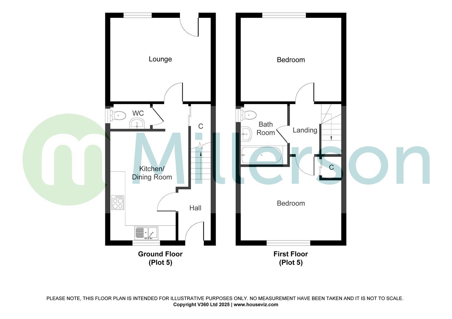 Floorplan for Kevill Road, Camborne