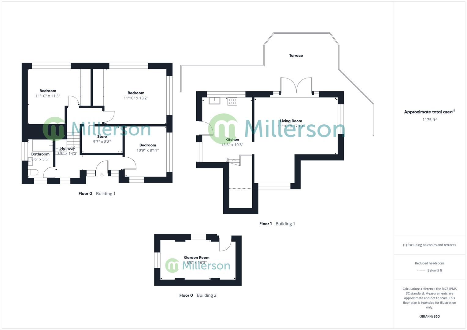 Floorplan for Polsethow, Penryn