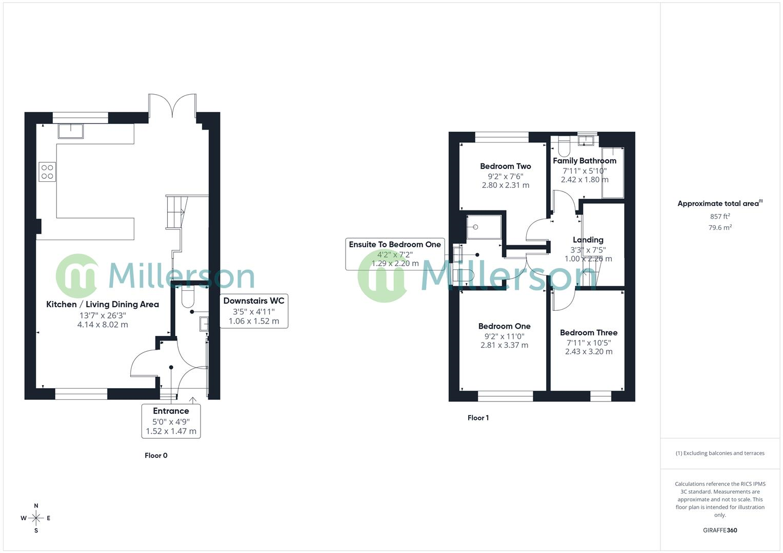 Floorplan for Harveys Yard, Hayle