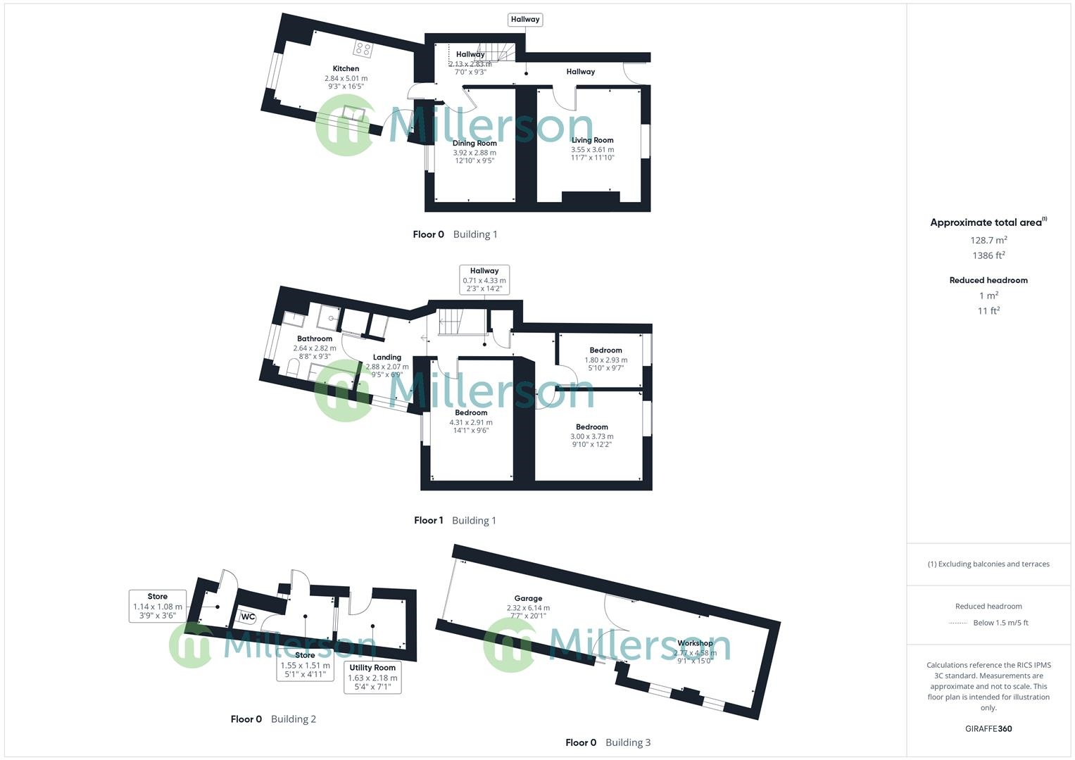 Floorplan for Union Street, Camborne