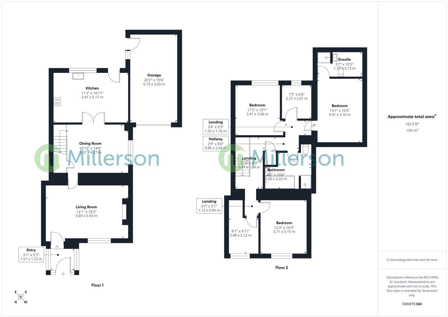 Floorplan for Trelissick Road, Hayle