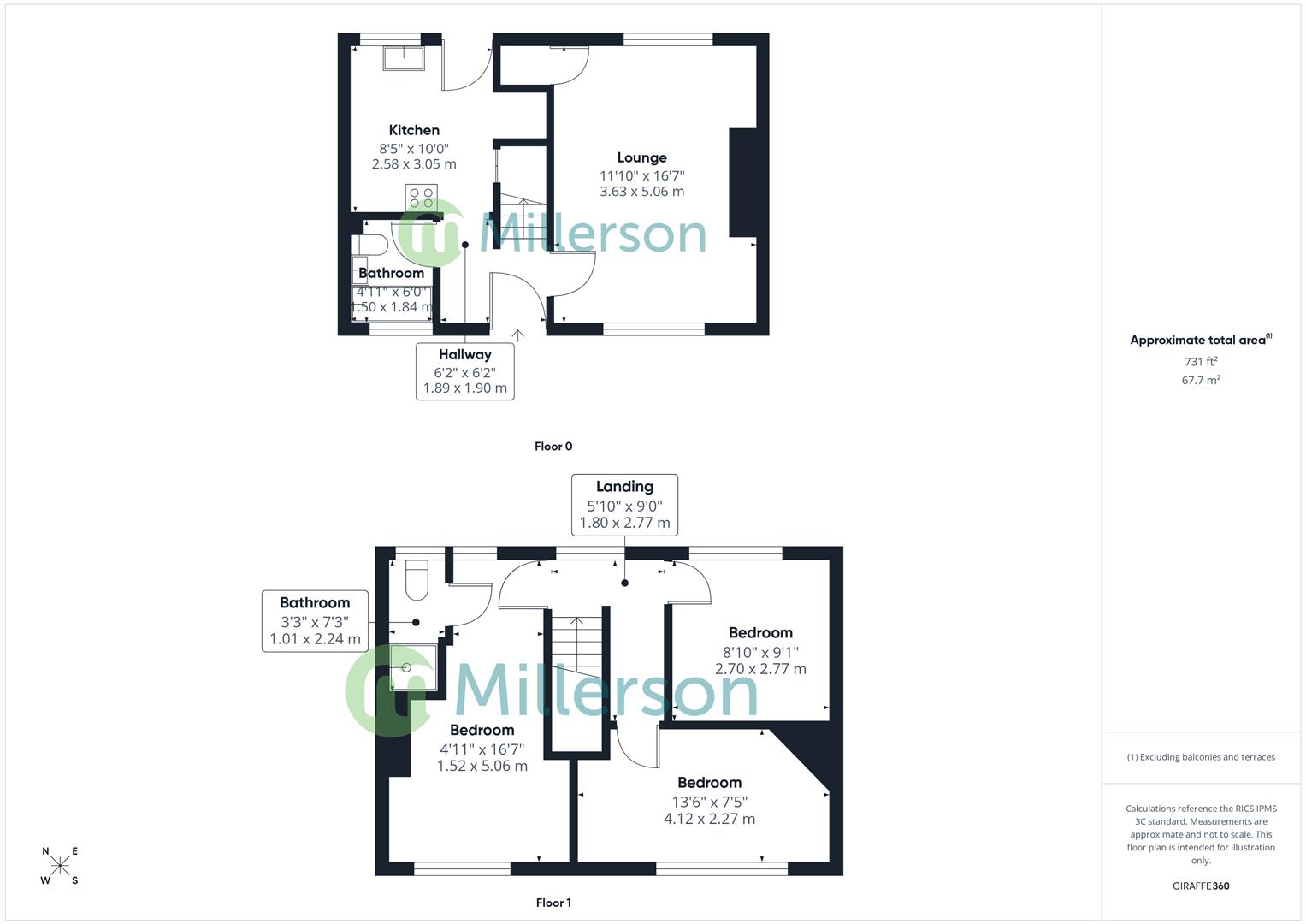 Floorplan for St. Erth, Hayle