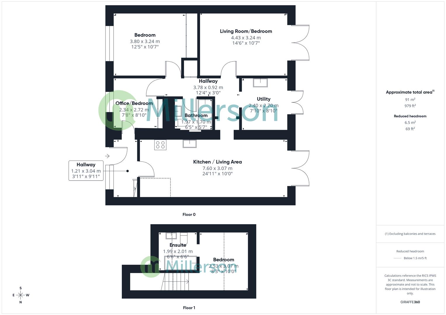 Floorplan for Treloweth Way, Pool
