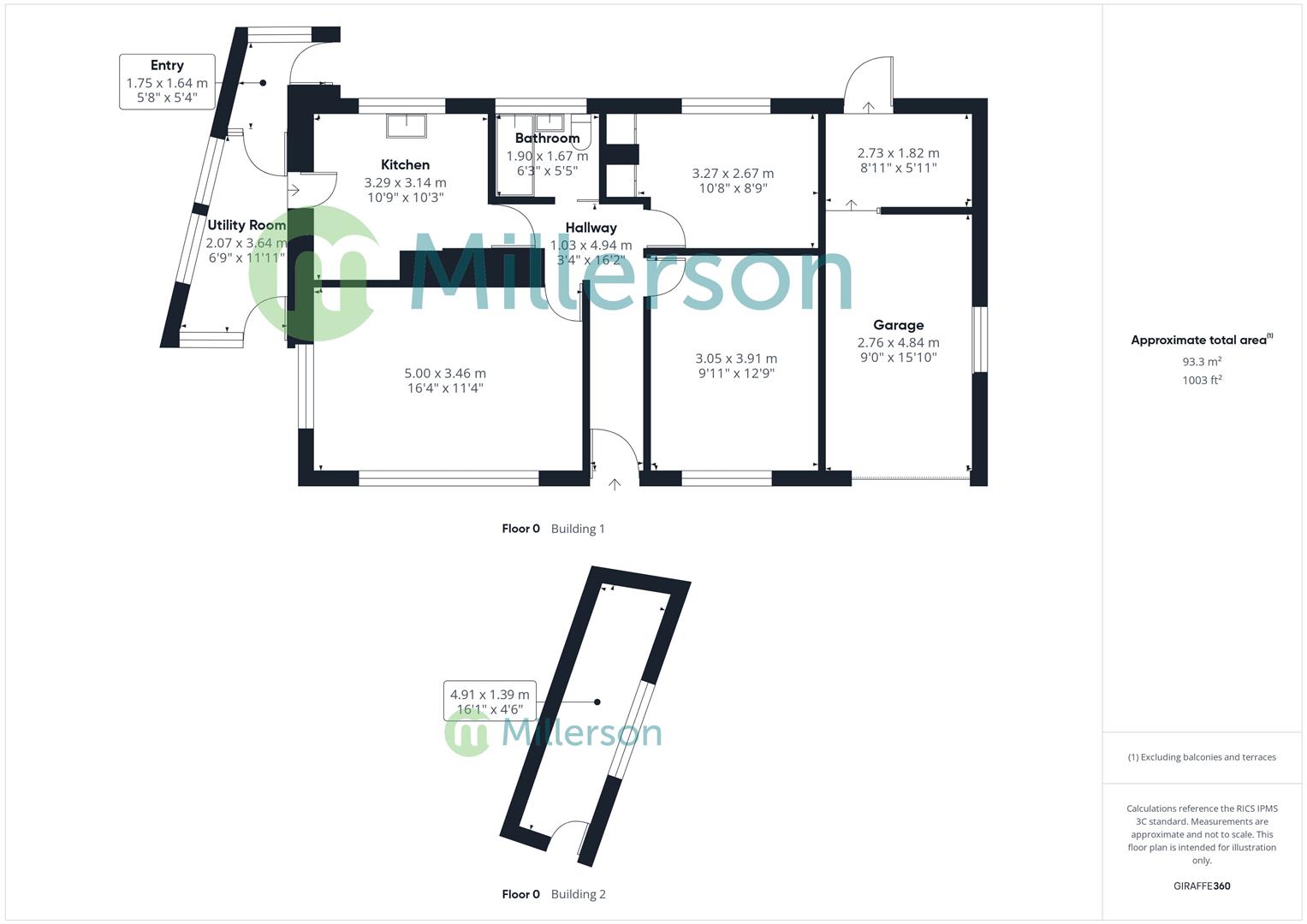 Floorplan for Weeth Road, Camborne
