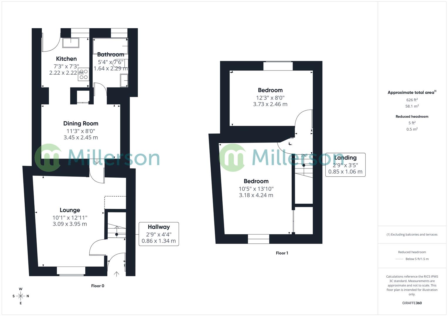 Floorplan for Lunar Row, Truro