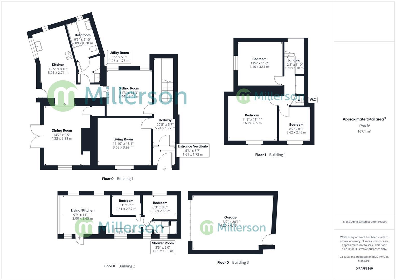 Floorplan for Roskear, Camborne
