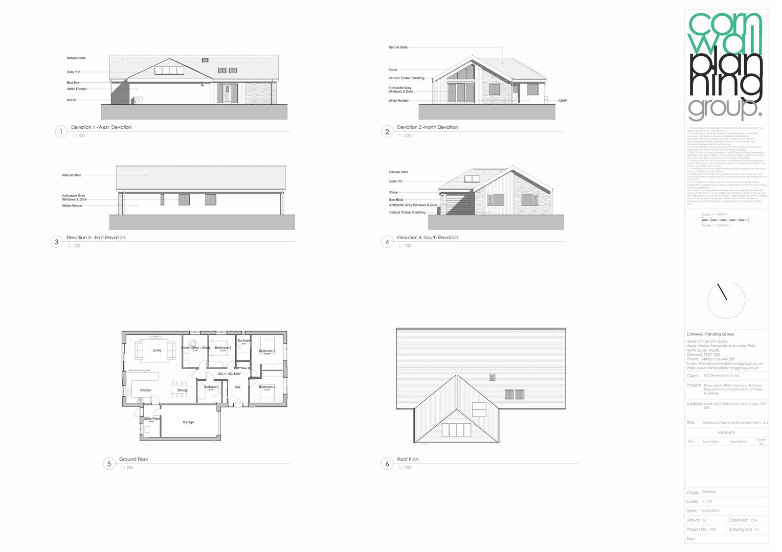 Floorplan for Strawberry Lane, Hayle
