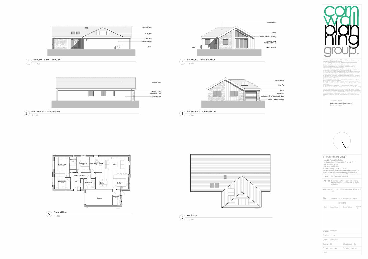 Floorplan for Strawberry Lane, Hayle