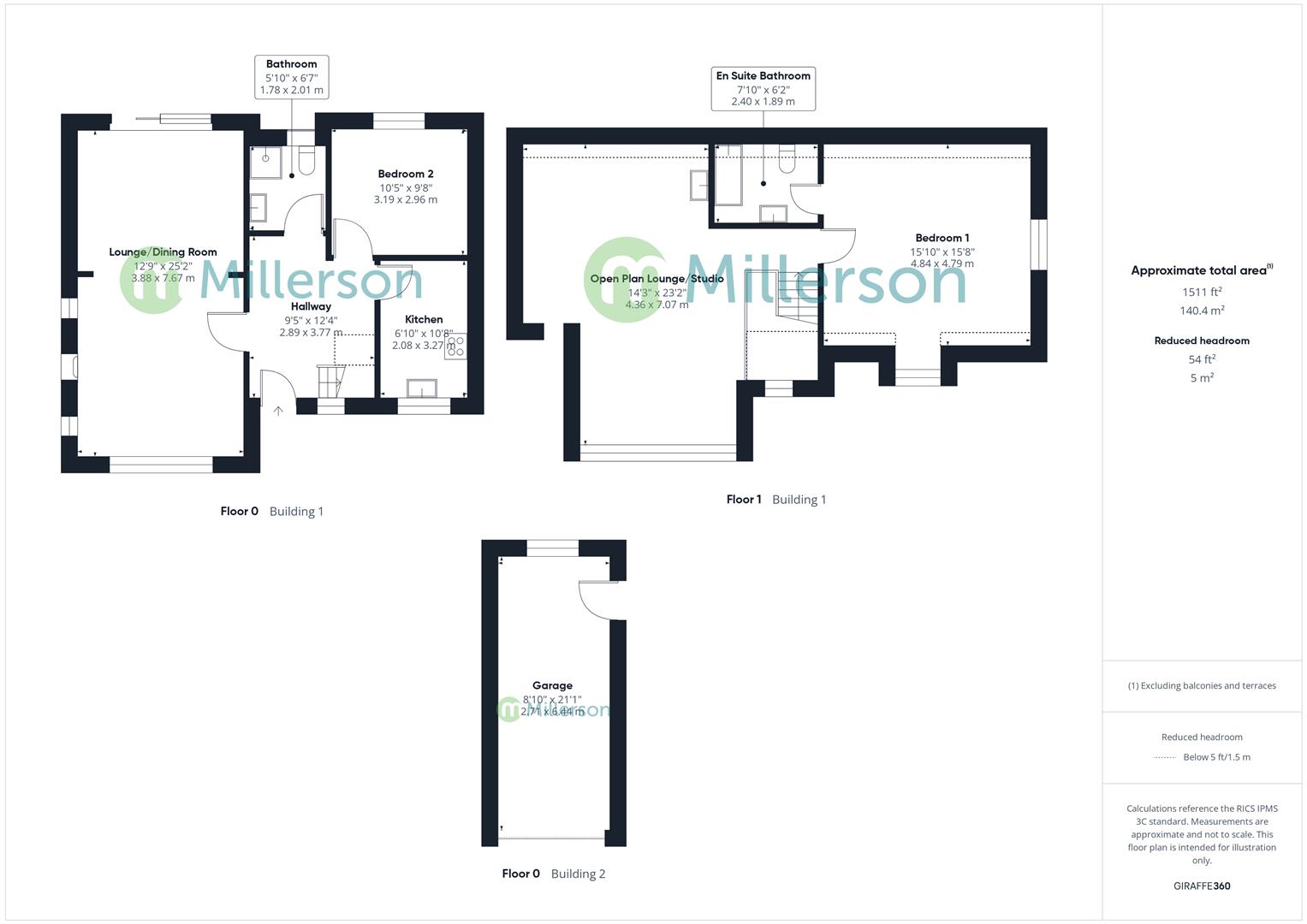 Floorplan for Plantation Lane, Hayle