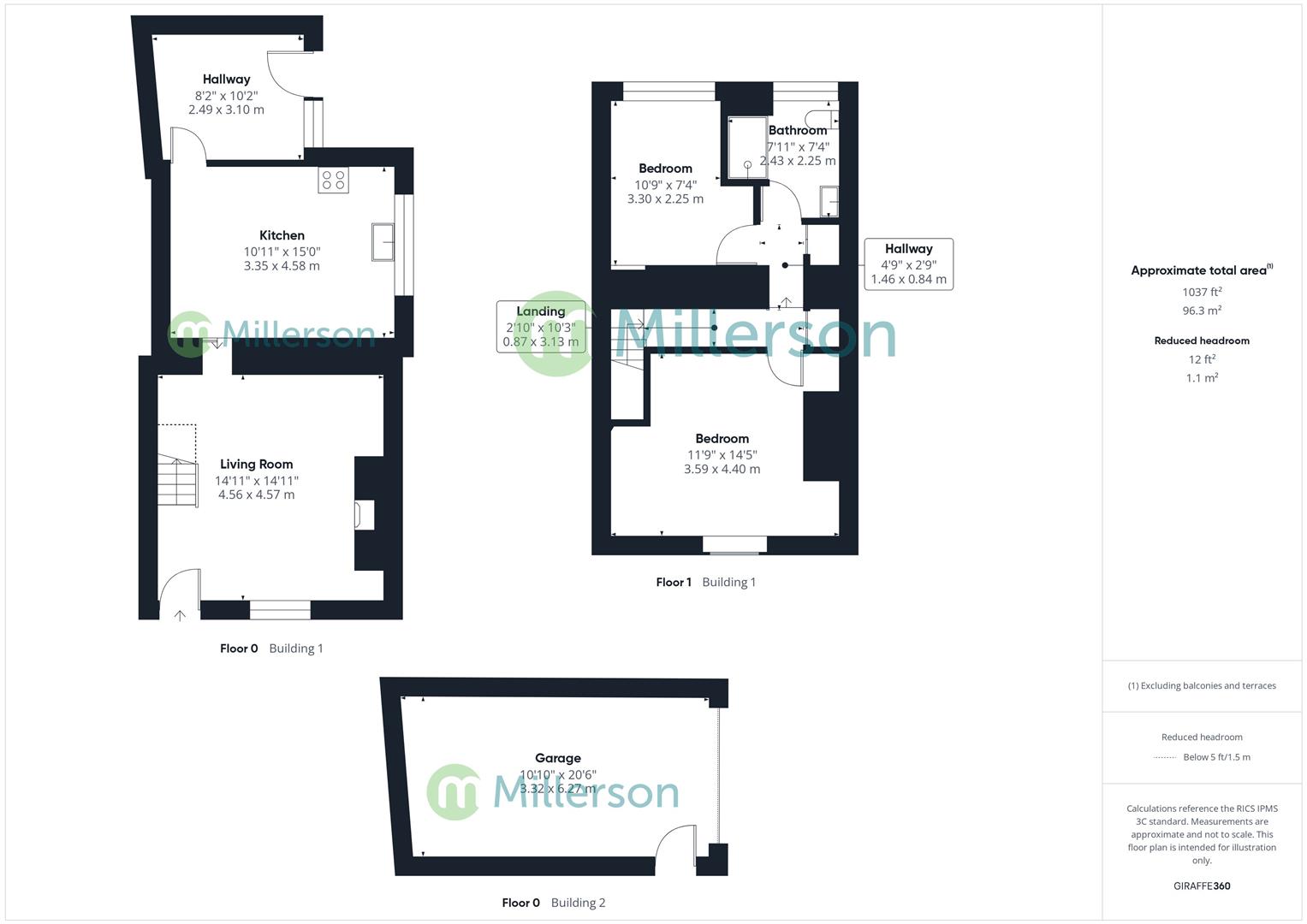 Floorplan for Canonstown, Hayle