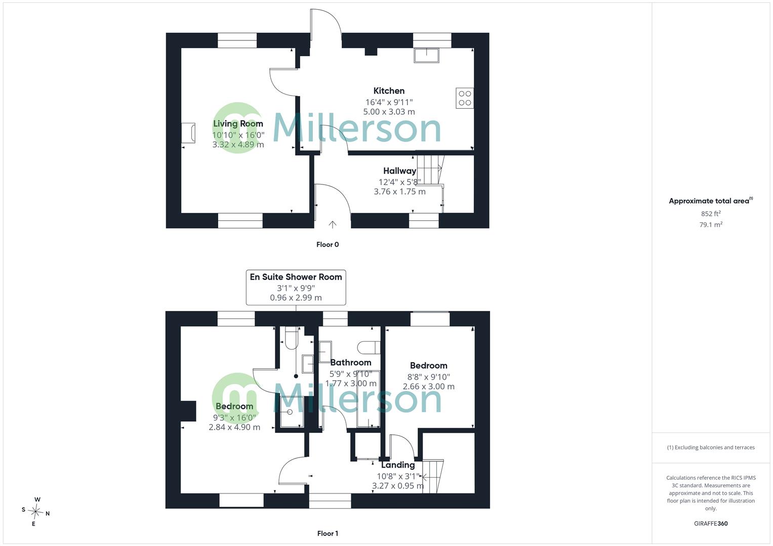 Floorplan for Steppy Downs Road, St. Erth Praze, Hayle