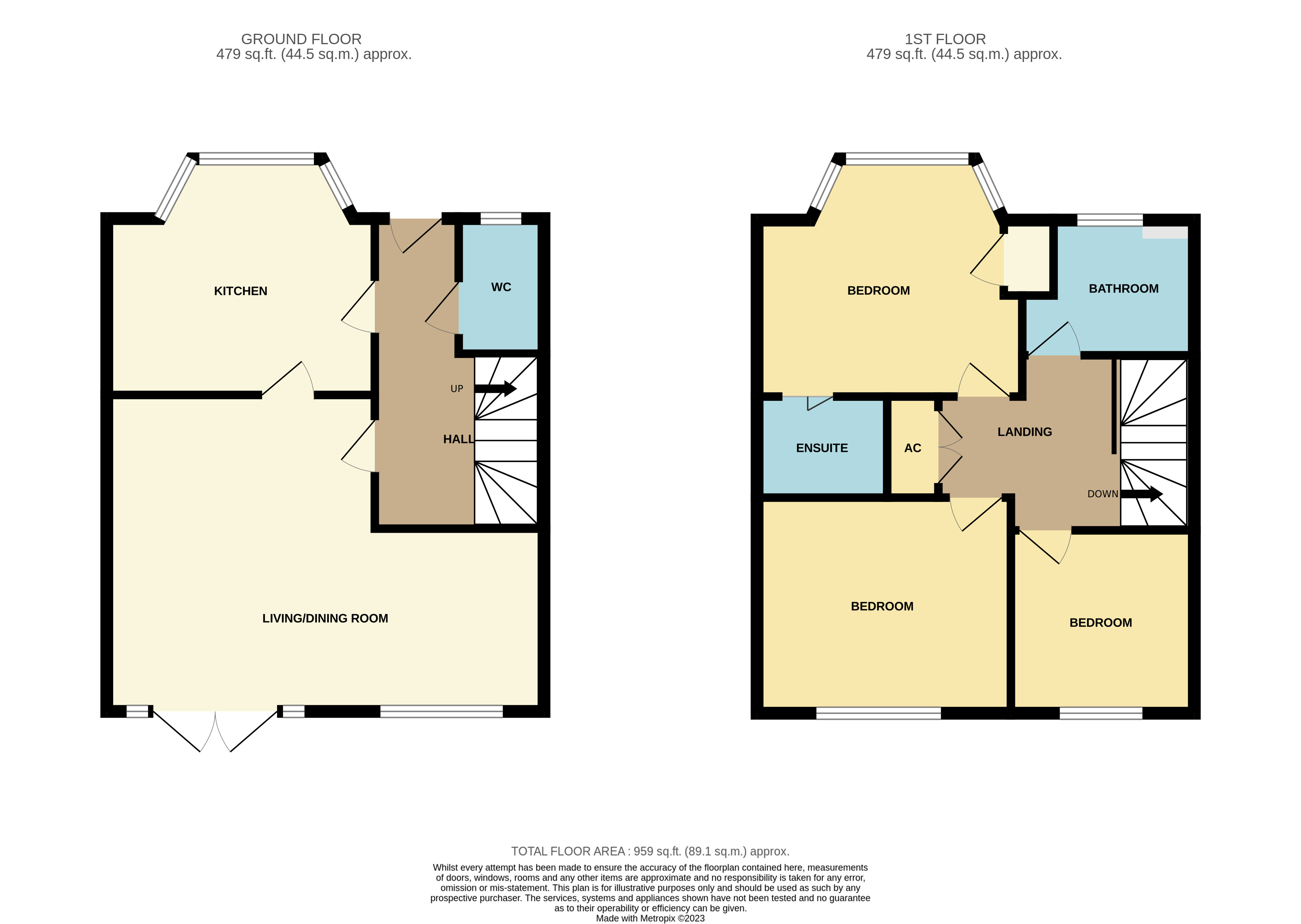 Floorplan for Tremont Park, LLandrindod Wells, Powys