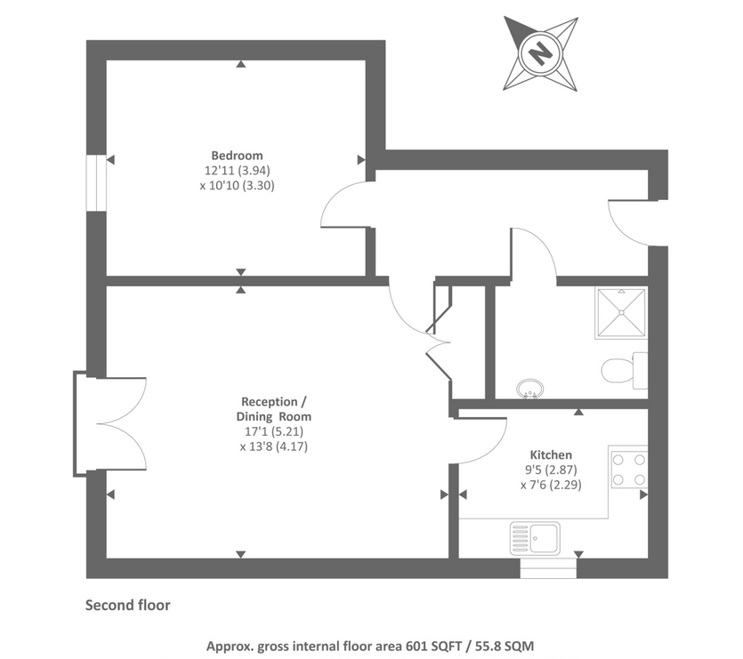 Floorplan for High Street, Llandrindod Wells