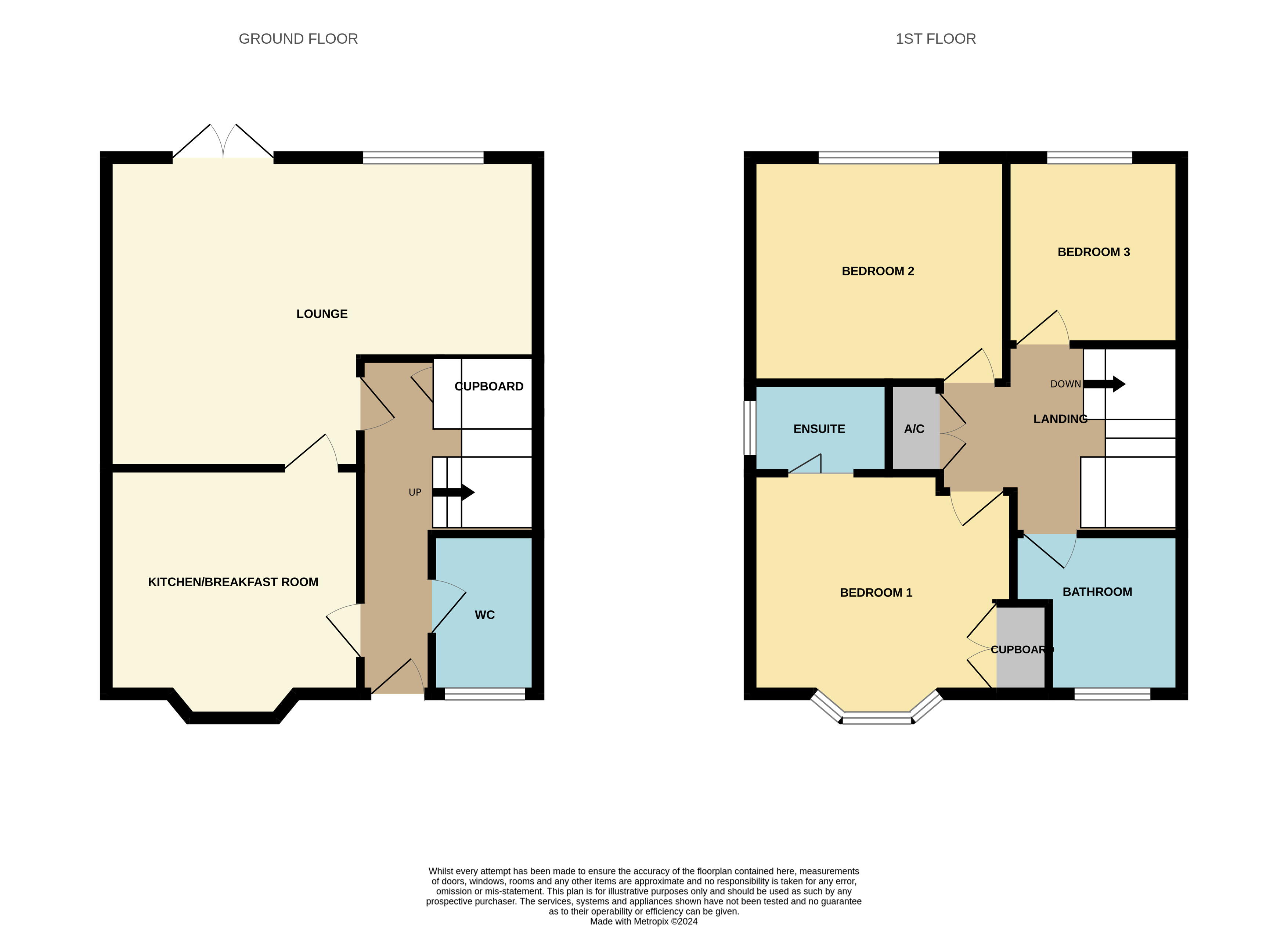 Floorplan for Tremont Park, Llandrindod Wells, Powys