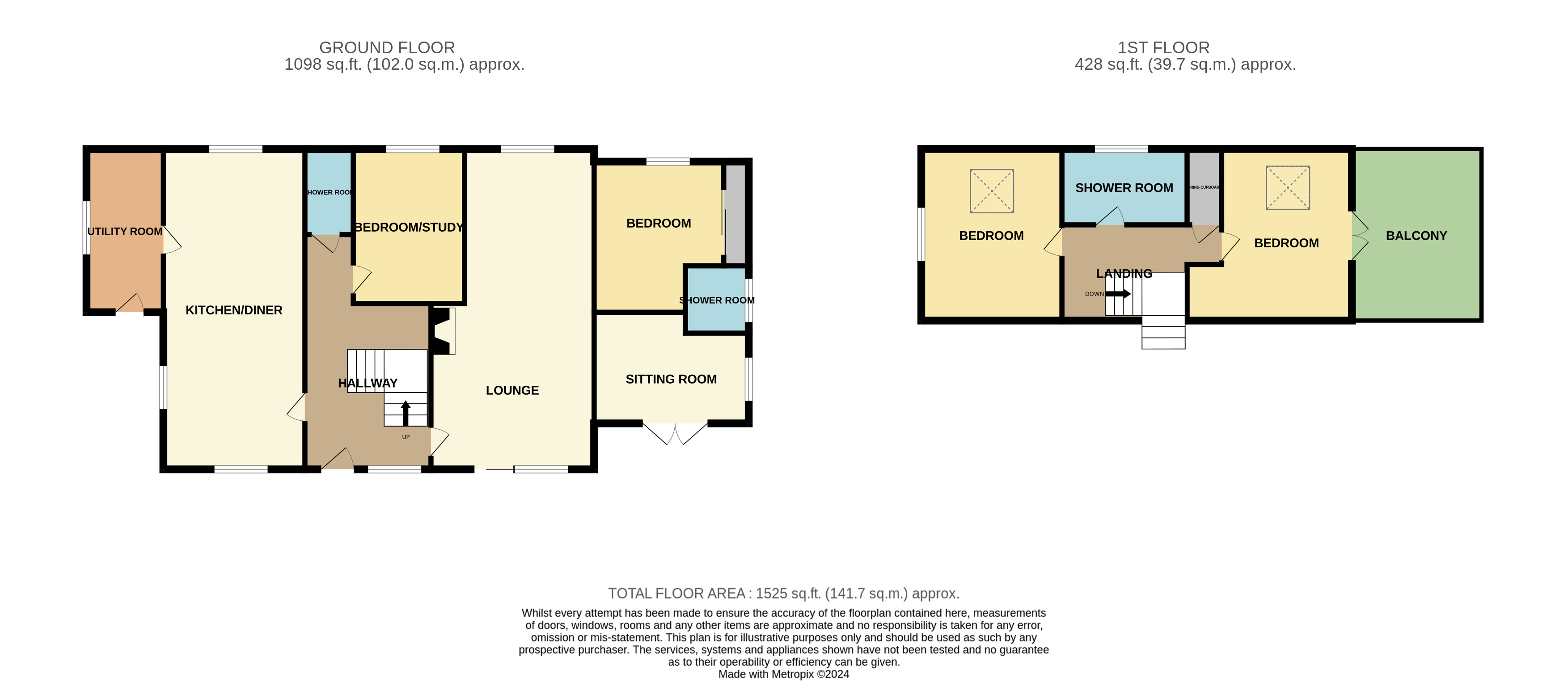 Floorplan for Llangammarch Wells, Powys