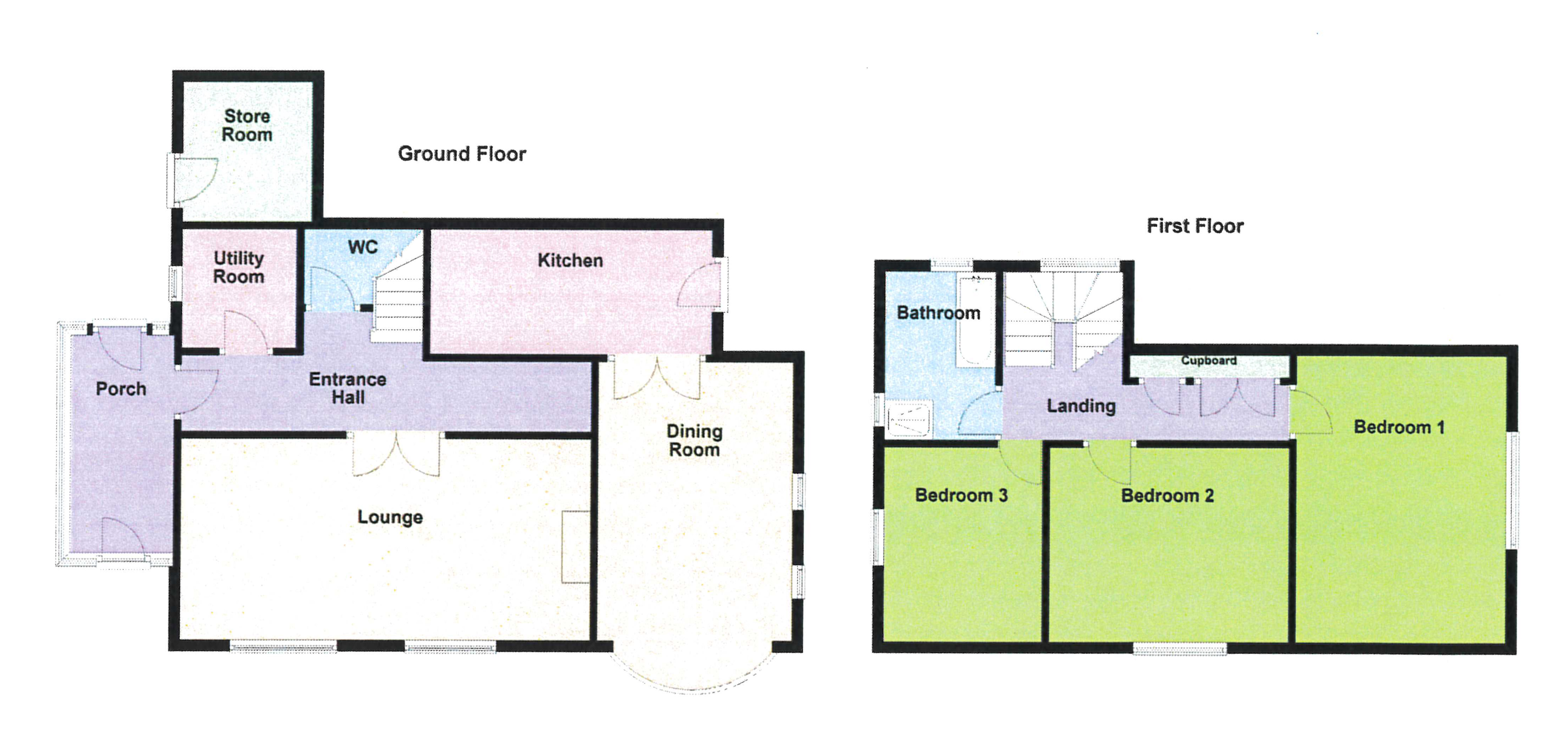 Floorplan for Llanddewi, Llandrindod Wells, Powys