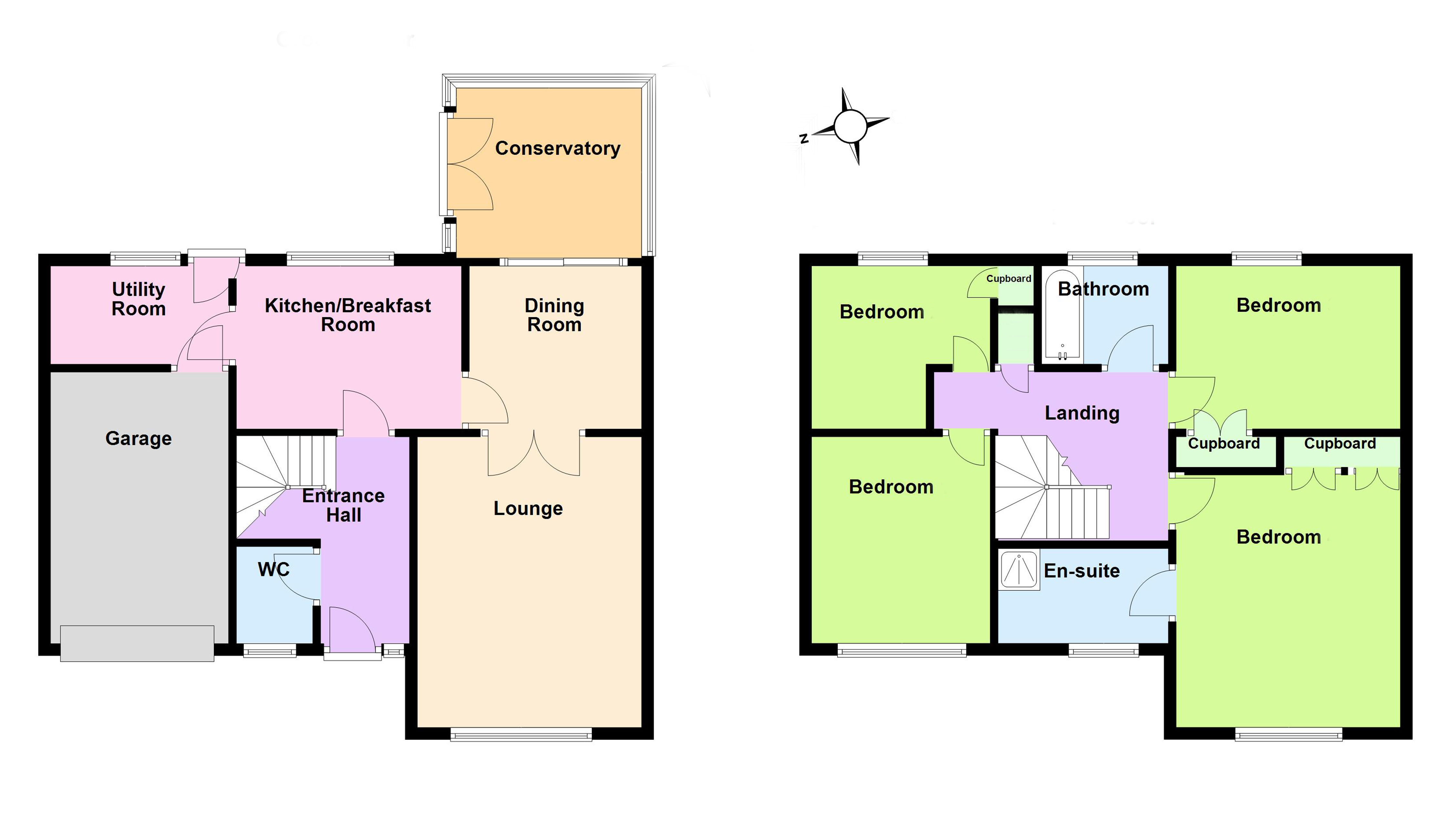 Floorplan for Llanyre, Llandrindod Wells, Powys