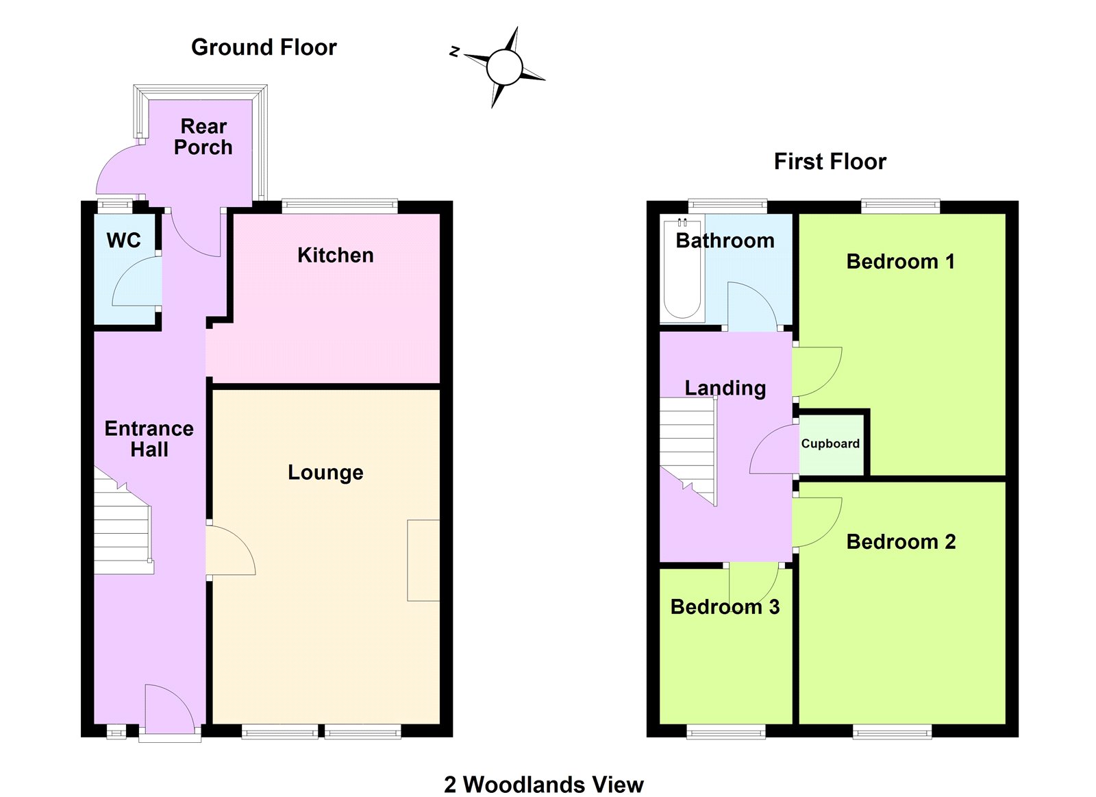 Floorplan for Boughrood, Brecon