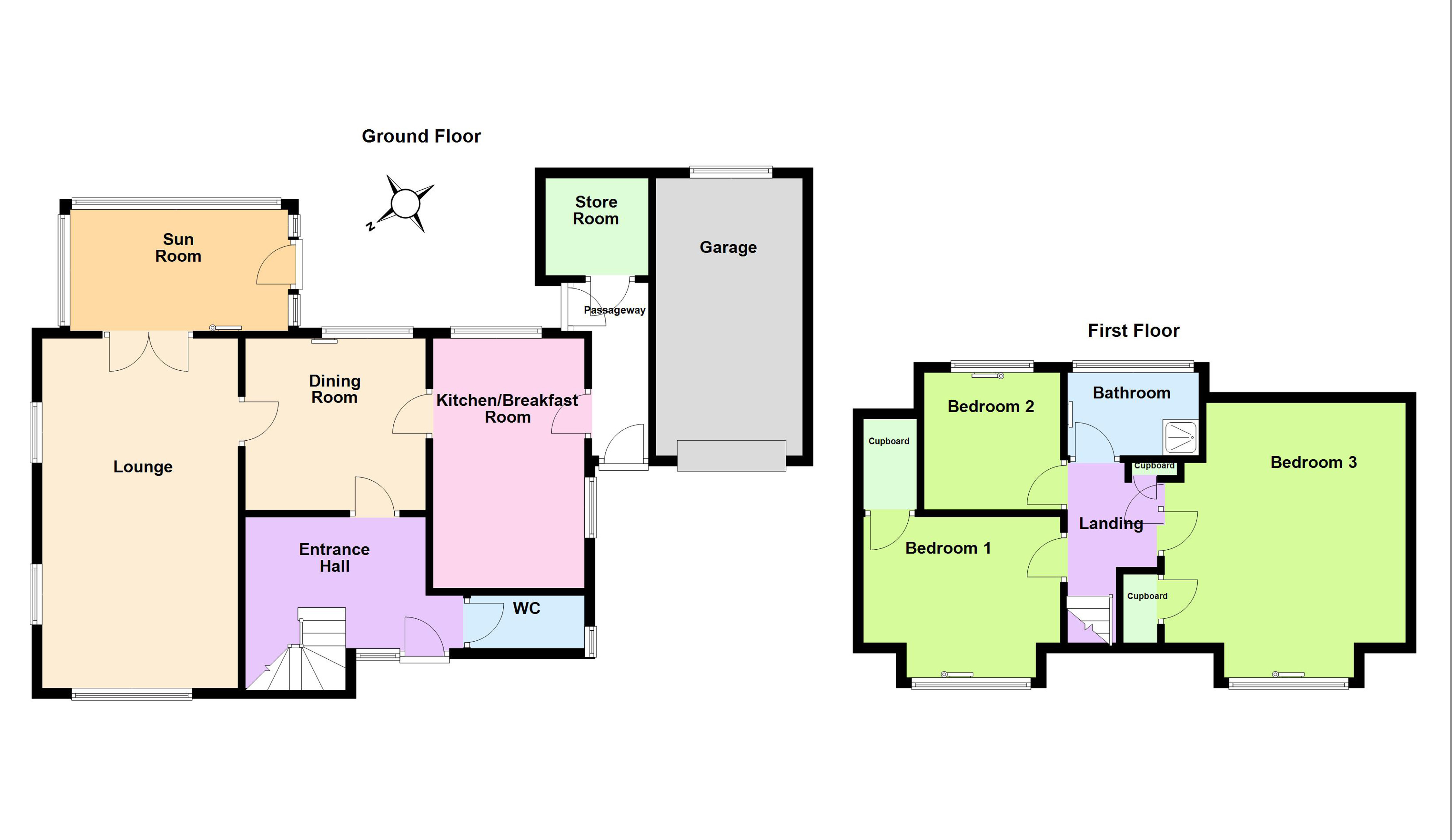 Floorplan for Broadway, Llandrindod Wells, Powys