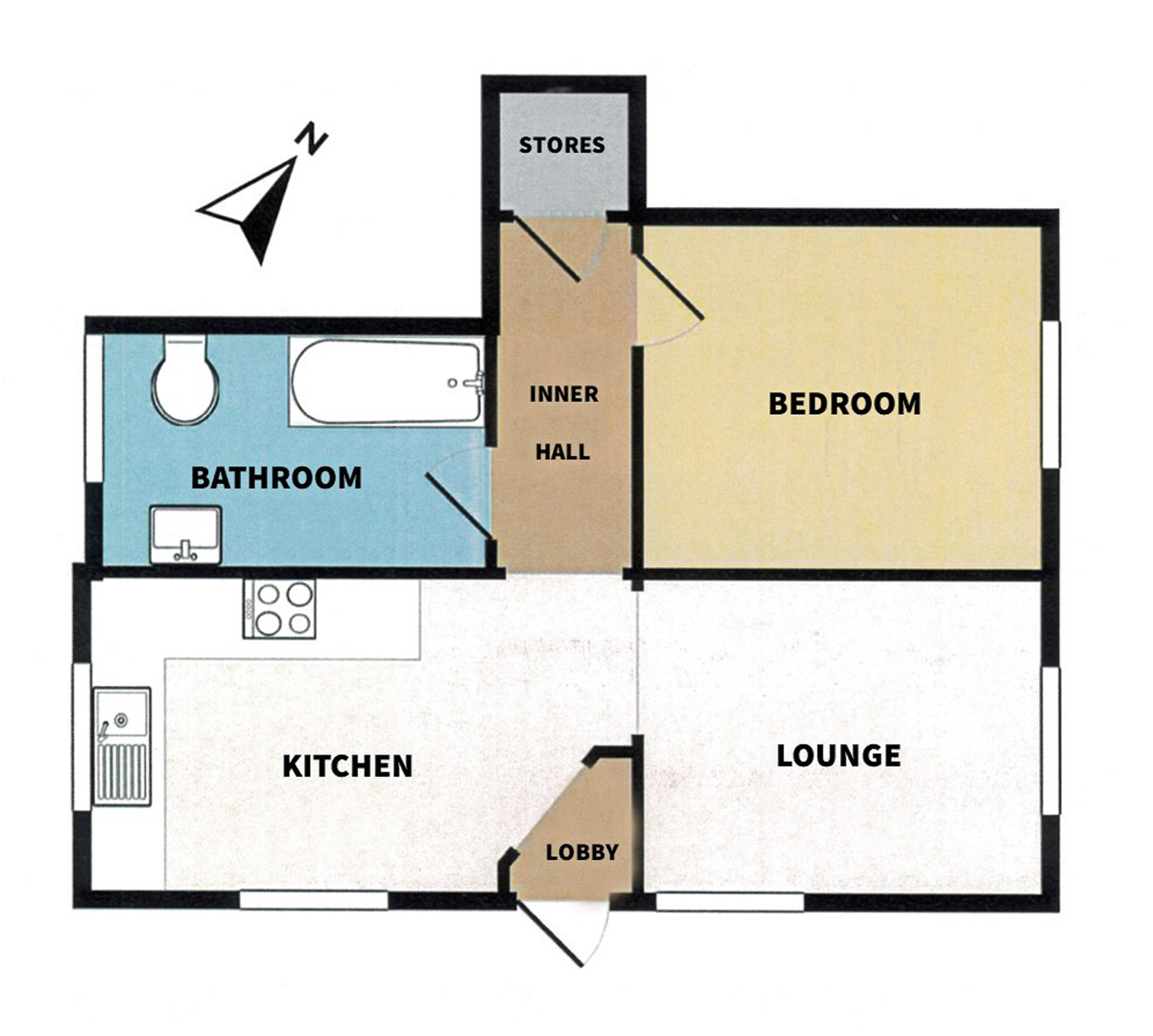 Floorplan for Llandrindod Wells, Powys