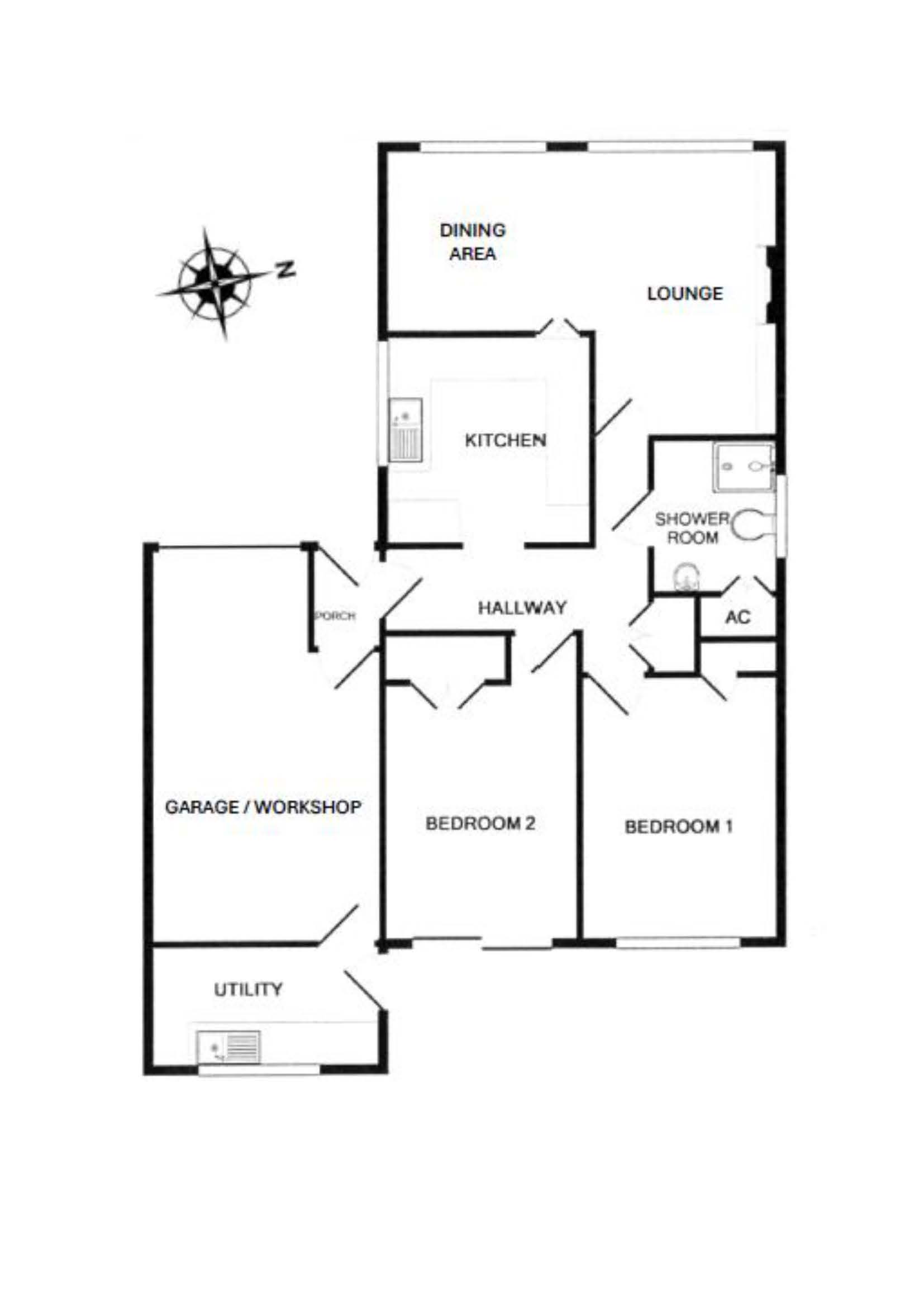 Floorplan for Llanyre, Llandrindod Wells, Powys