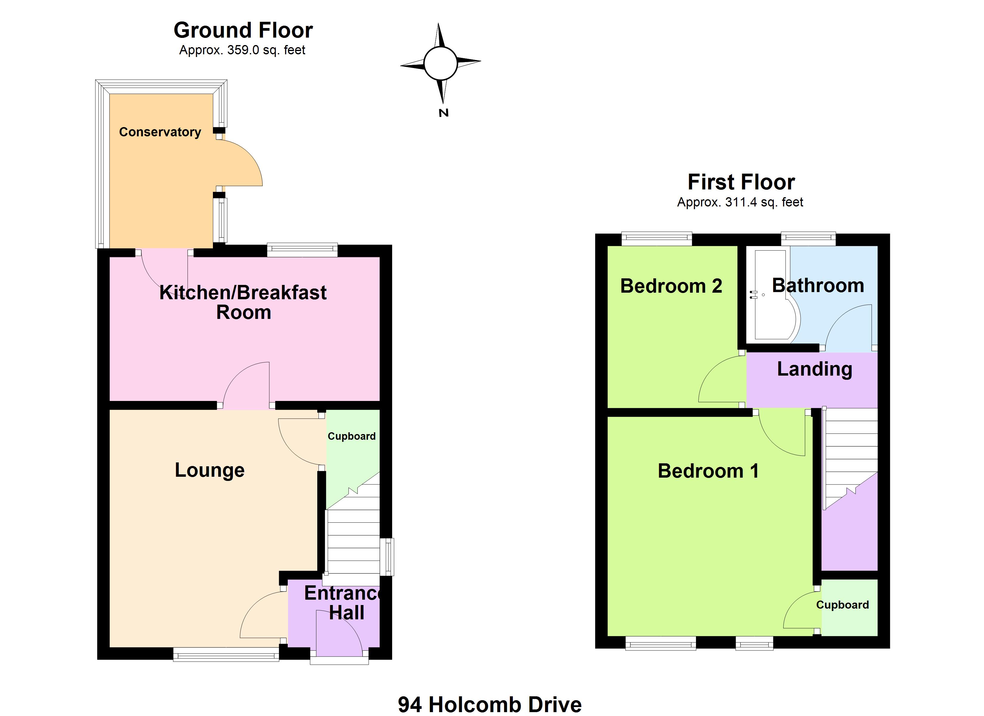 Floorplan for Llandrindod Wells, Powys