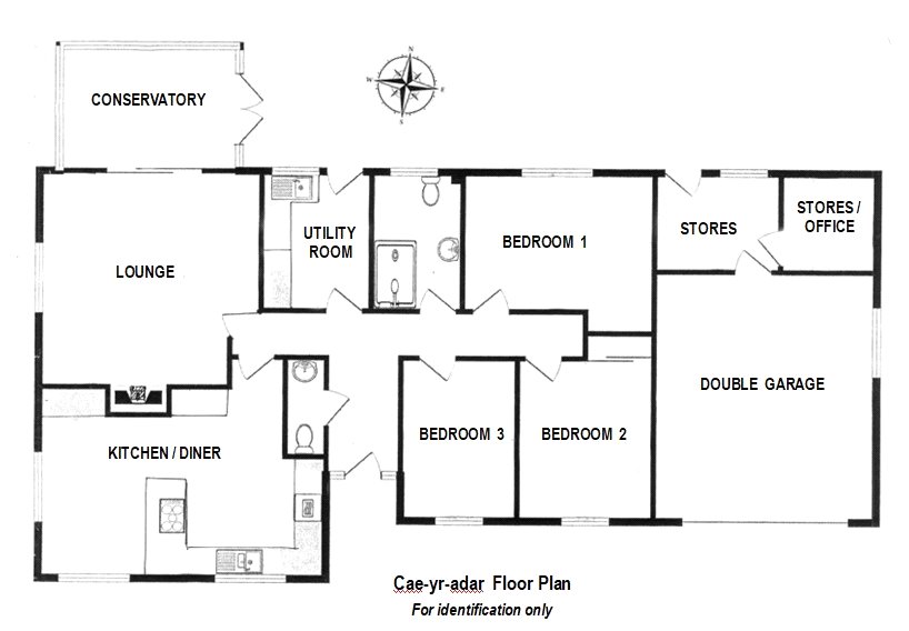 Floorplan for Llandrindod Wells, Powys