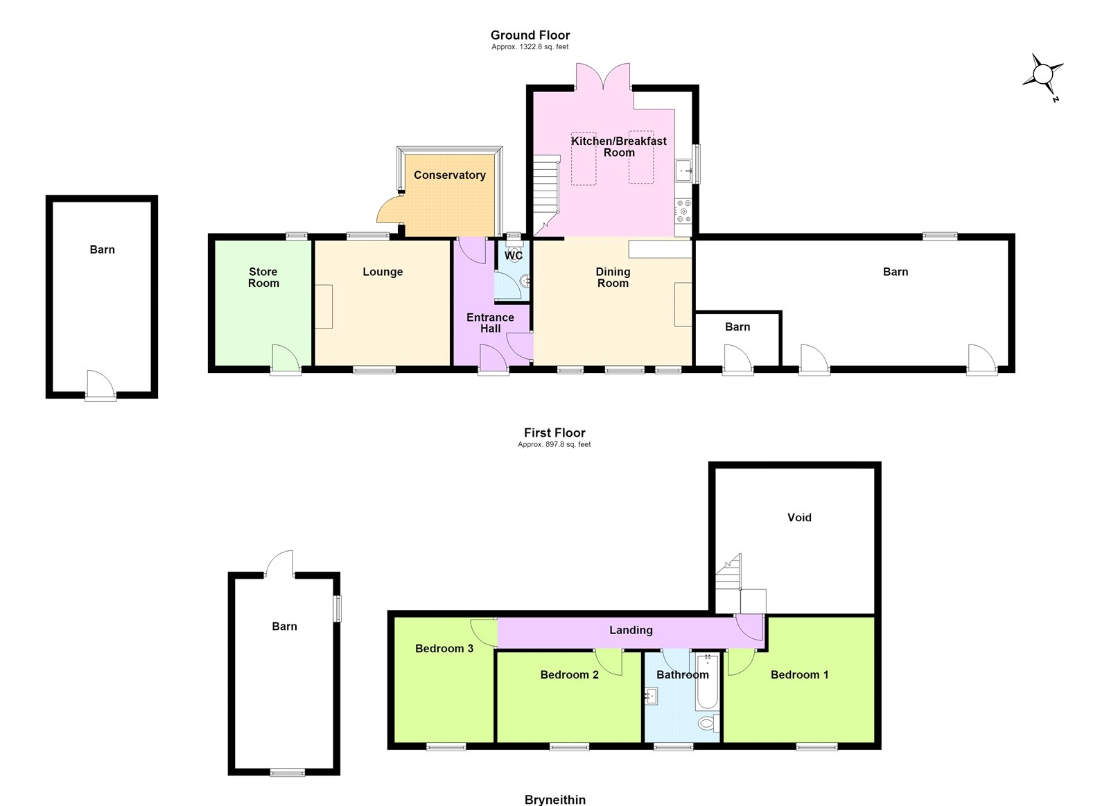 Floorplan for Llandrindod Wells, Powys