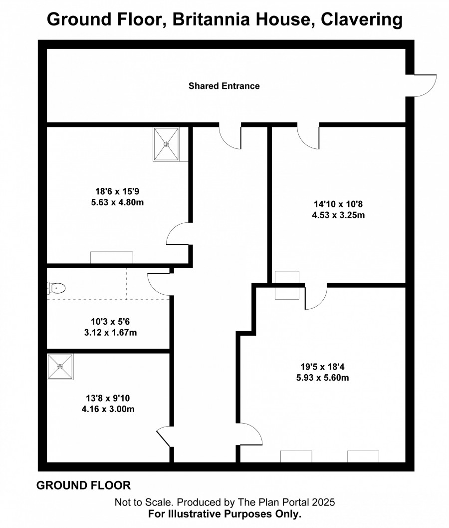 Ground & First Floor, Britannia House Stickling Green Lane, Clavering, Saffron Walden, Essex