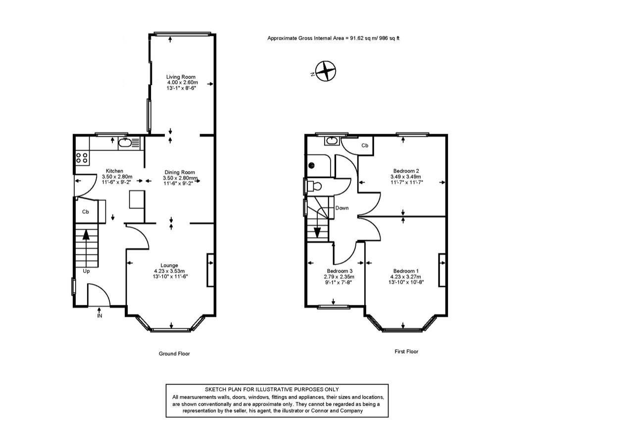 Floorplan for Robert Burns Avenue, Cheltenham