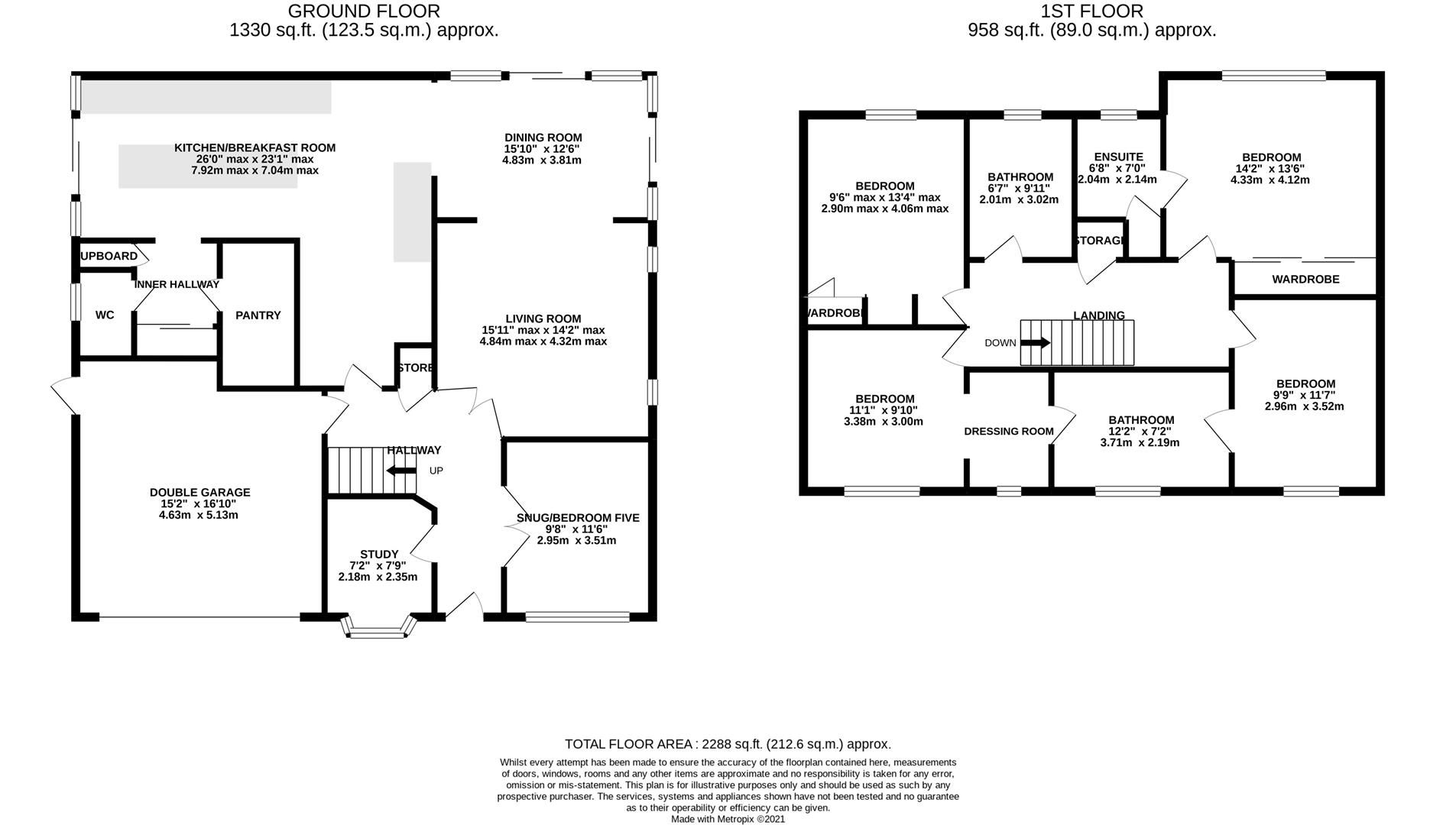 Floorplan for Sunnycroft Mews, Stroud Road, Gloucester