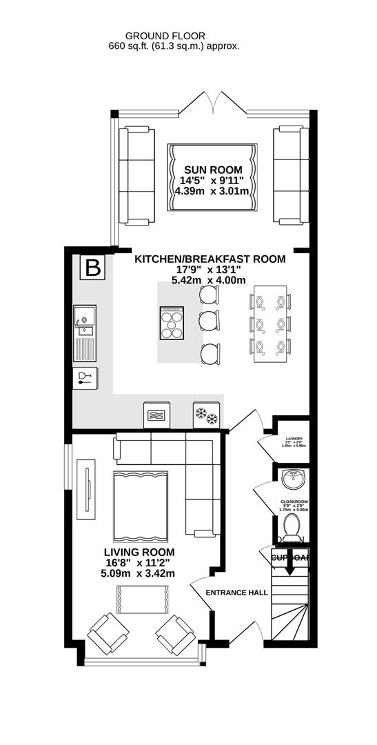 Floorplan for Redwing Gate, Cam, Dursley