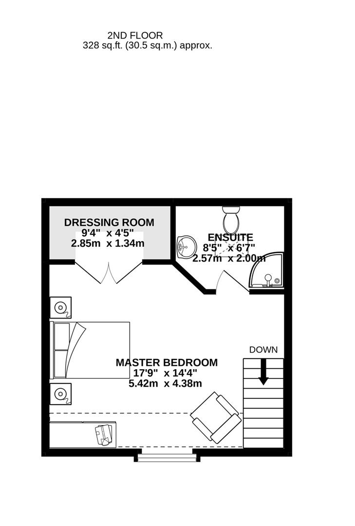 Floorplan for Redwing Gate, Cam, Dursley