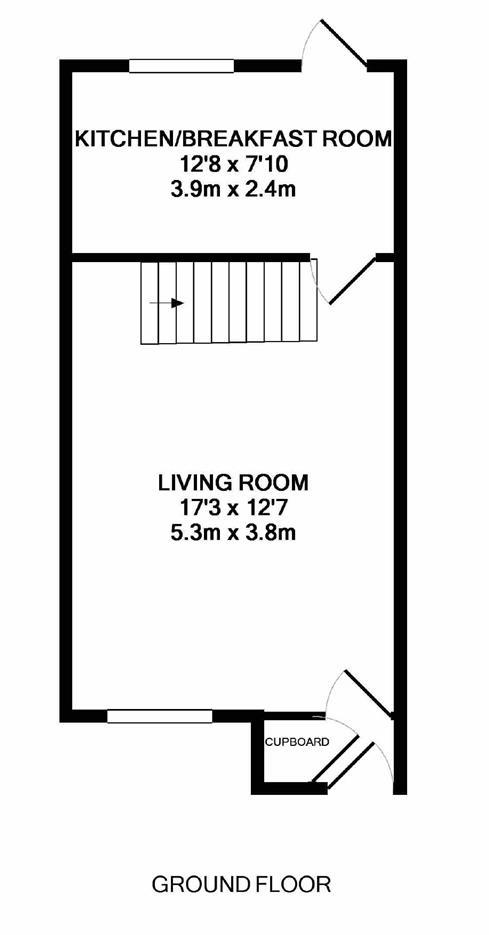 Floorplan for Russett Way, Newent