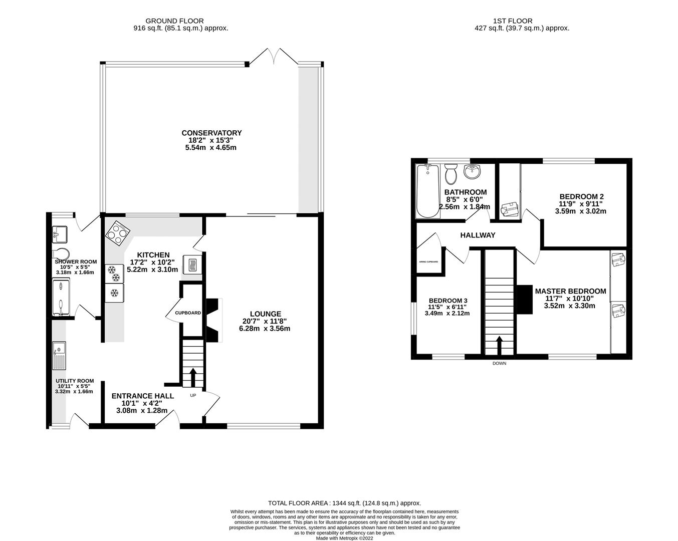 Floorplan for Oatfield Road, Frampton On Severn